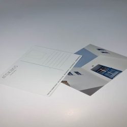 Διαφημιστικό Ενοικιαζόμενων Δωματίων με εναλλαγή φωτογραφιών και πίσω όψη εκτύπωση