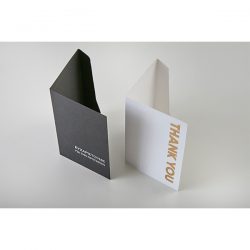 Χρυσοτυπία ή 4χρωμη Εκτύπωση με logo και στοιχεία της επιχείρησης